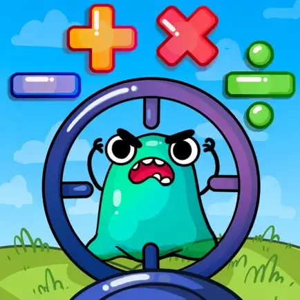 Fun Math Games for Kids!App Store Icon Design